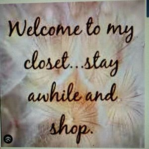 WELCOME TO MY CLOSET